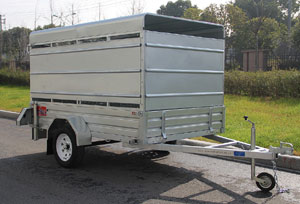 mini livestock trailer apache